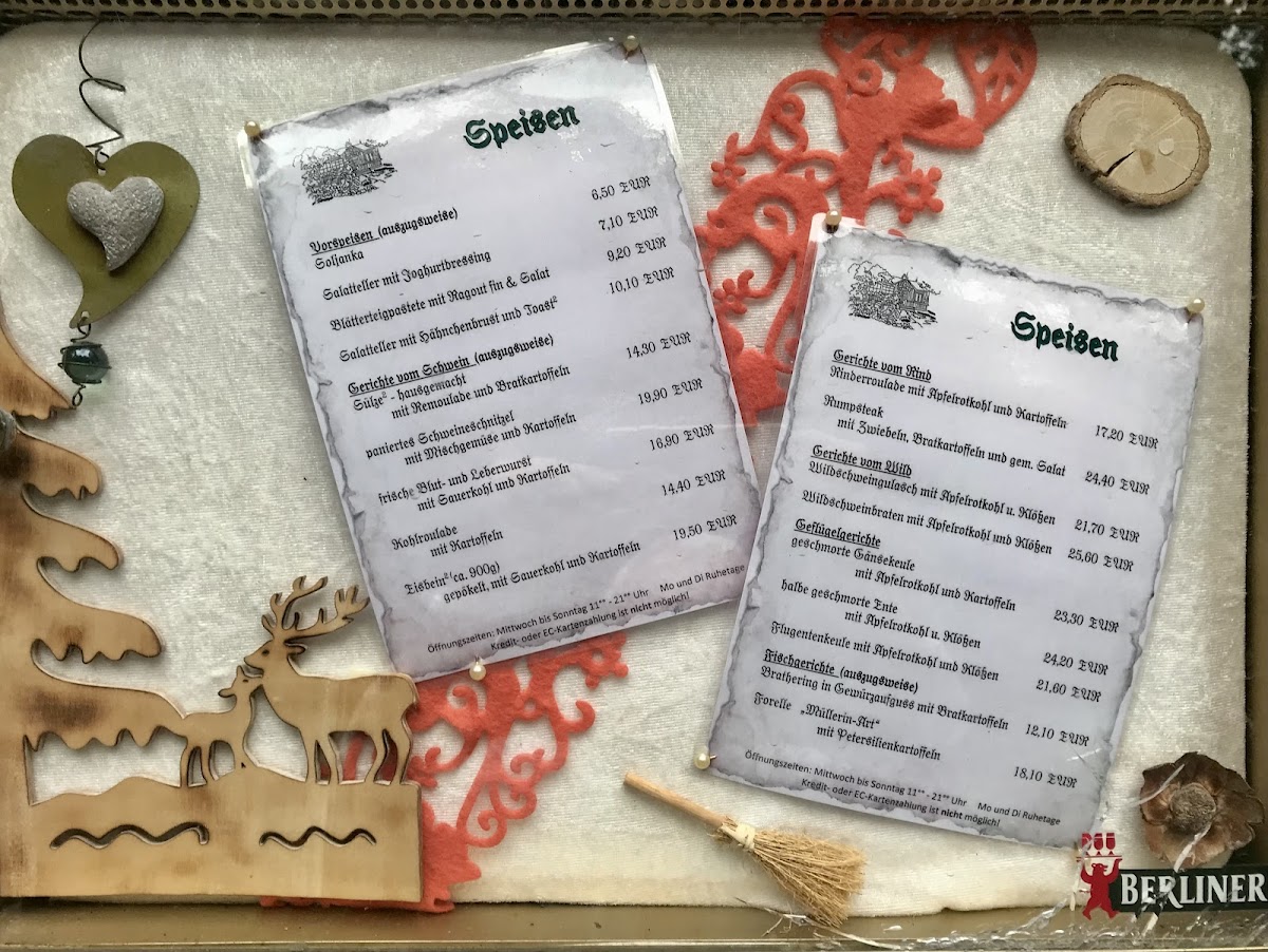 Menu - Hanff's Ruh photo 2