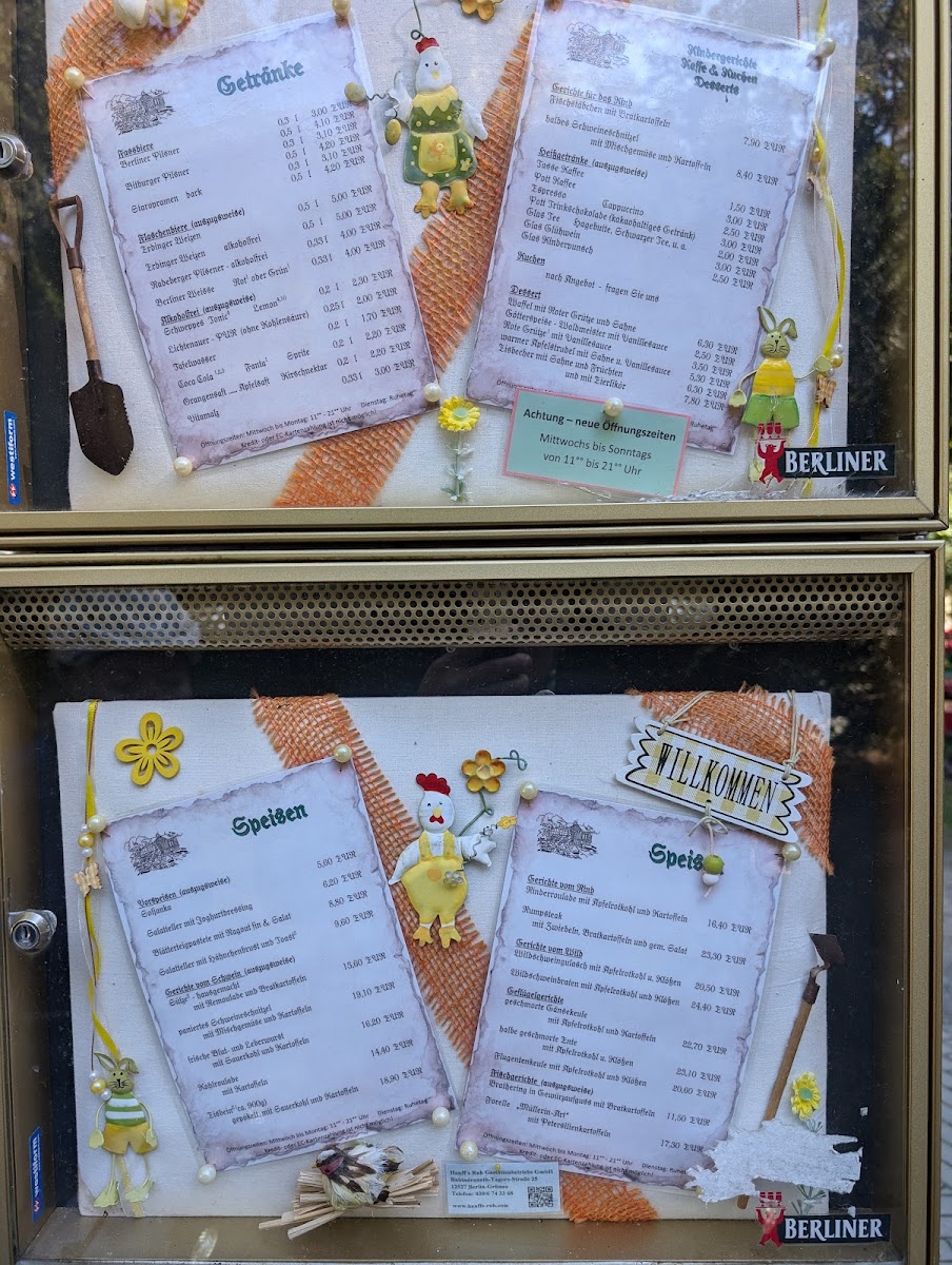 Menu - Hanff's Ruh photo 3