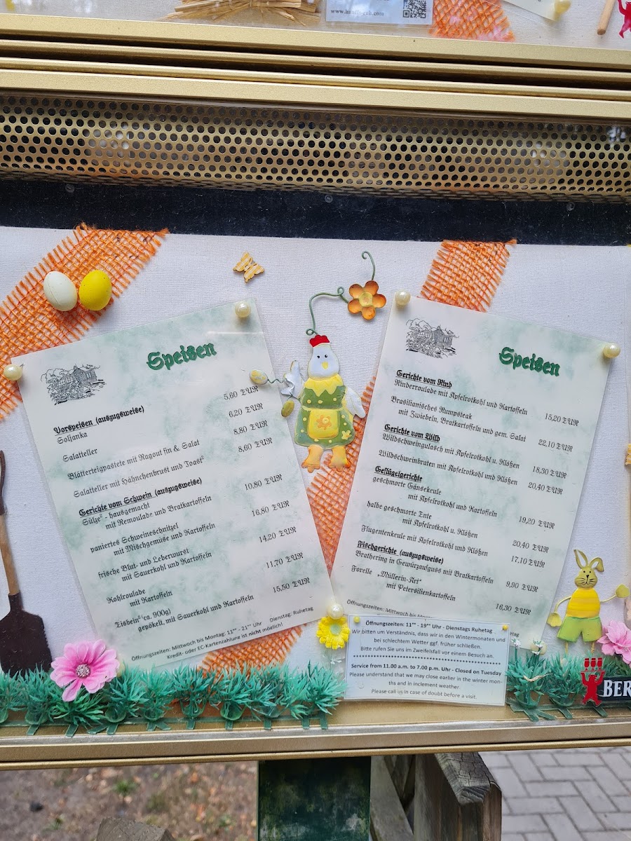 Menu - Hanff's Ruh photo 5